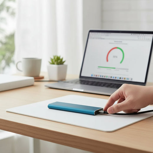 External Hard Drive 4TB, Ultra Thin USB C Portable SSD Storage for Laptop & PC