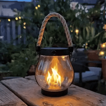 GARDENFLARE Hanging LED Lantern LED Warm Light