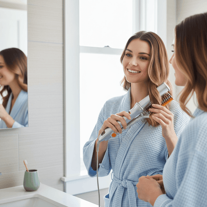 STYLEMAX 2-in-1 Rotating Hair Brush