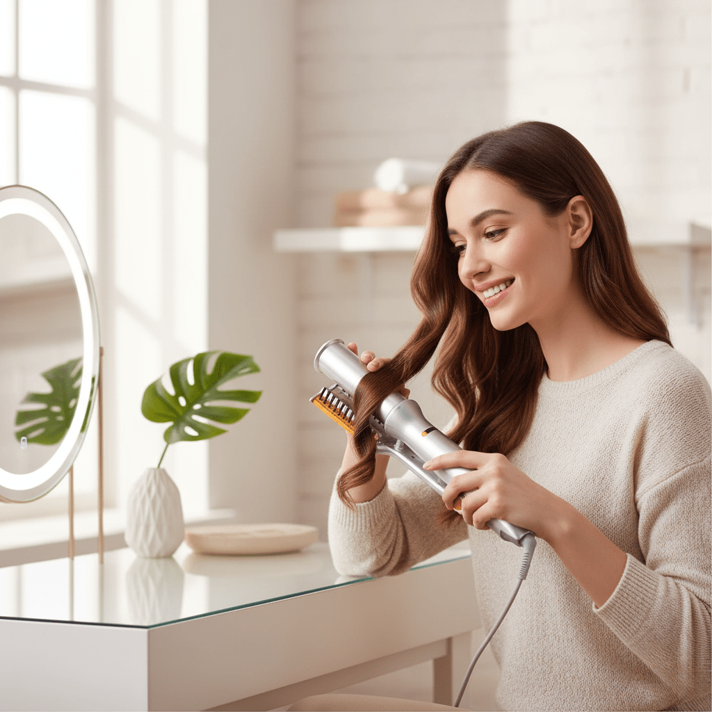 STYLEMAX 2-in-1 Rotating Hair Brush