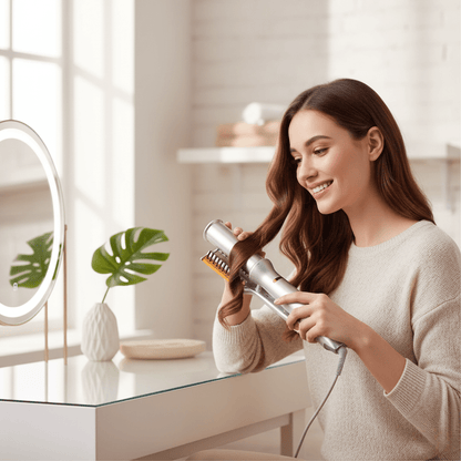 STYLEMAX 2-in-1 Rotating Hair Brush