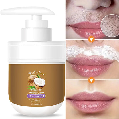 Facial Hair Removal Cream, Gentle and Fast