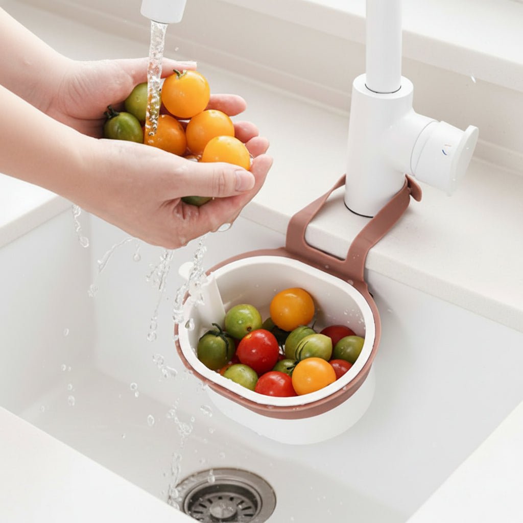 SIFTONA Hanging Sink Waste Basket