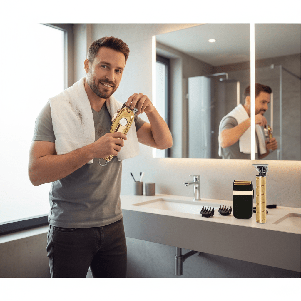 LuxCut Cordless Hair Clipper lifestyle image 2
