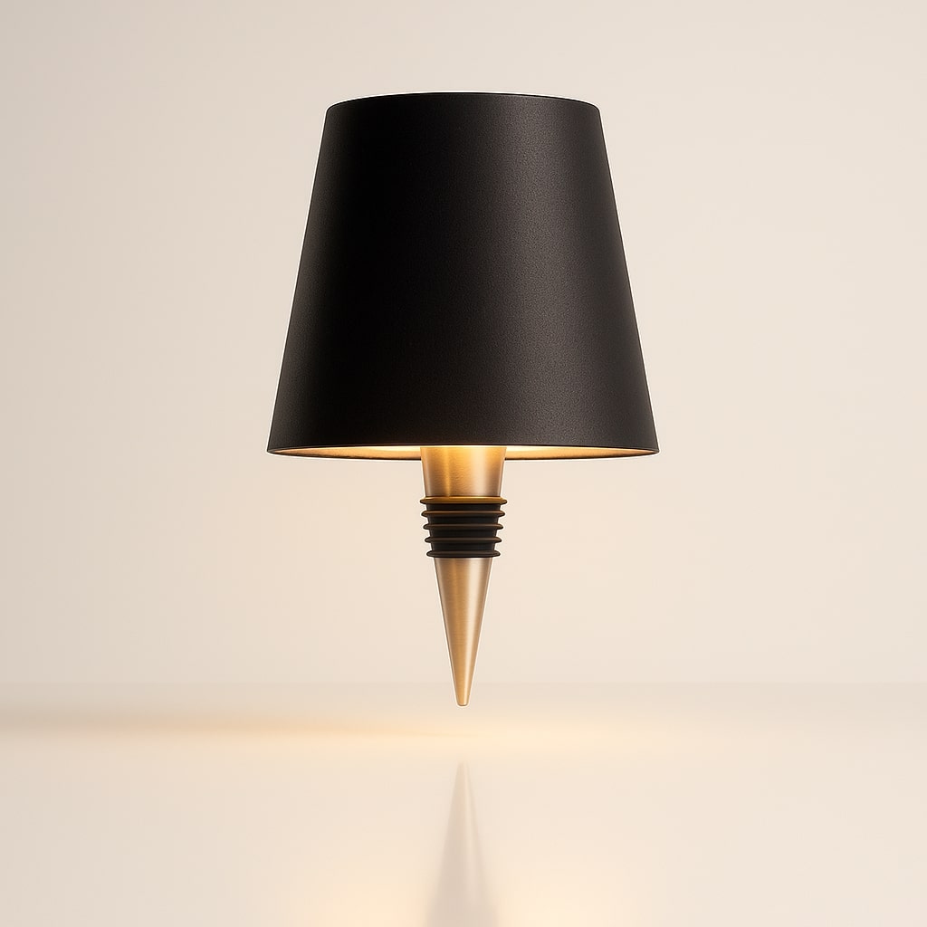 Bottle-Shaped Table Lamp