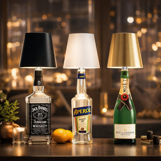 Bottle-Shaped Table Lamp
