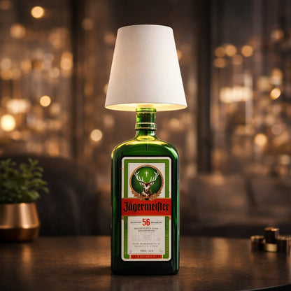 Bottle-Shaped Table Lamp