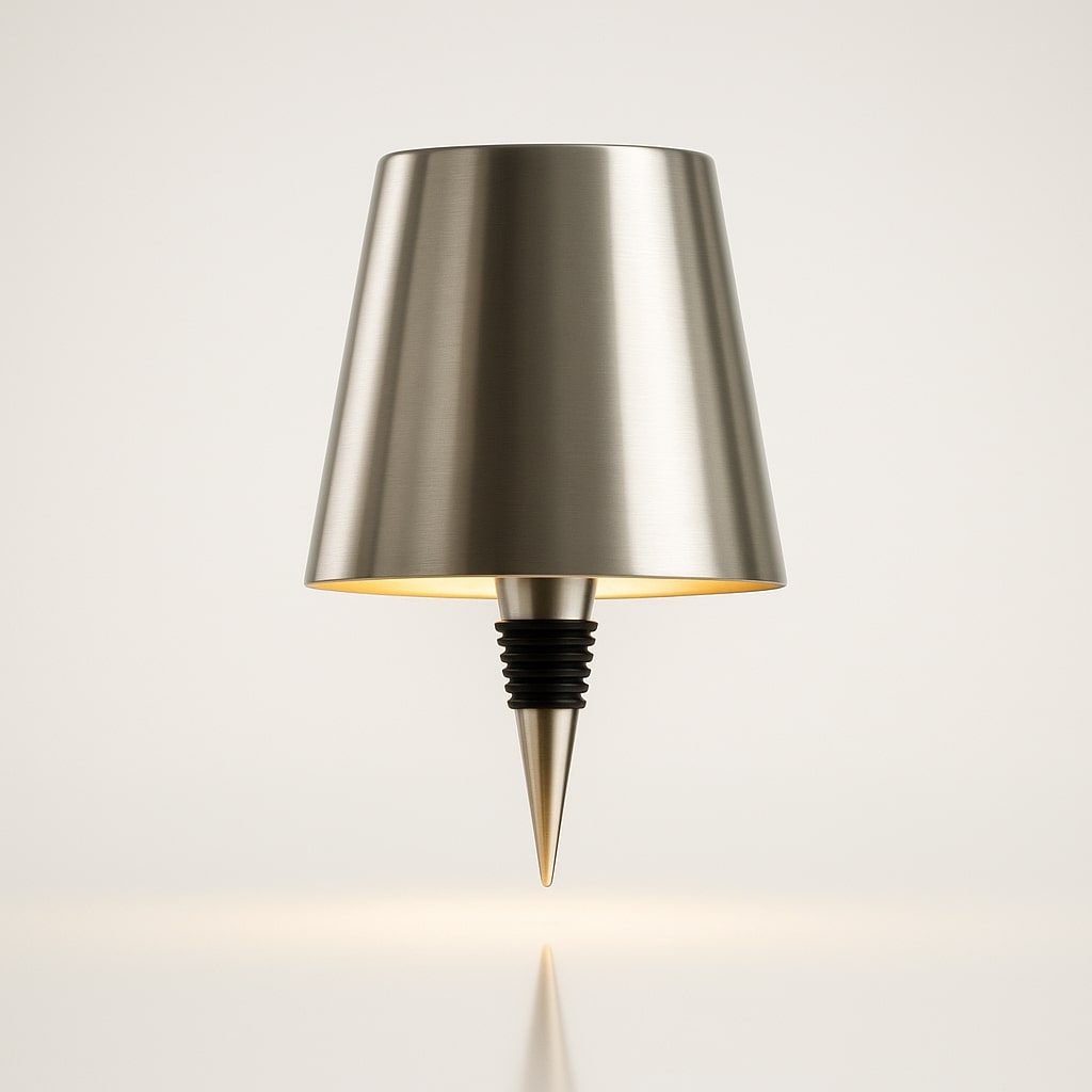 Bottle-Shaped Table Lamp