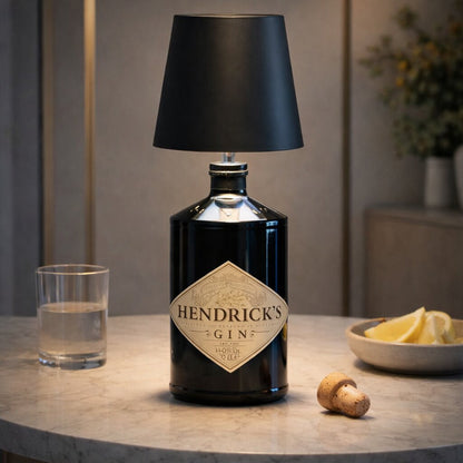 Bottle-Shaped Table Lamp