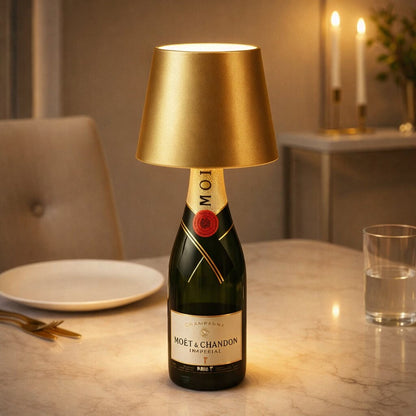 Bottle-Shaped Table Lamp