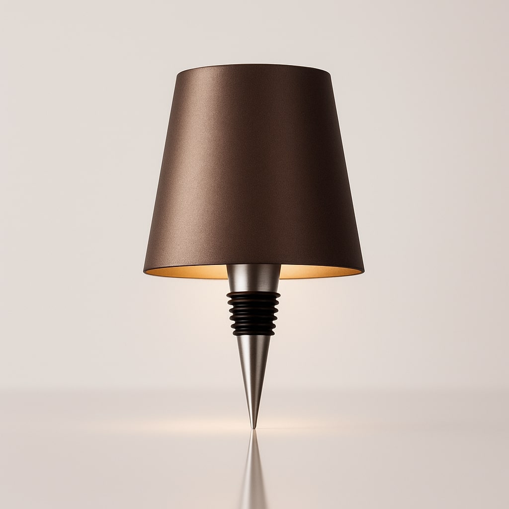 Bottle-Shaped Table Lamp