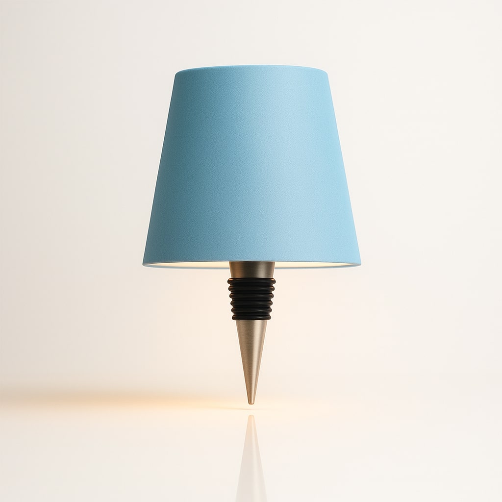 Bottle-Shaped Table Lamp