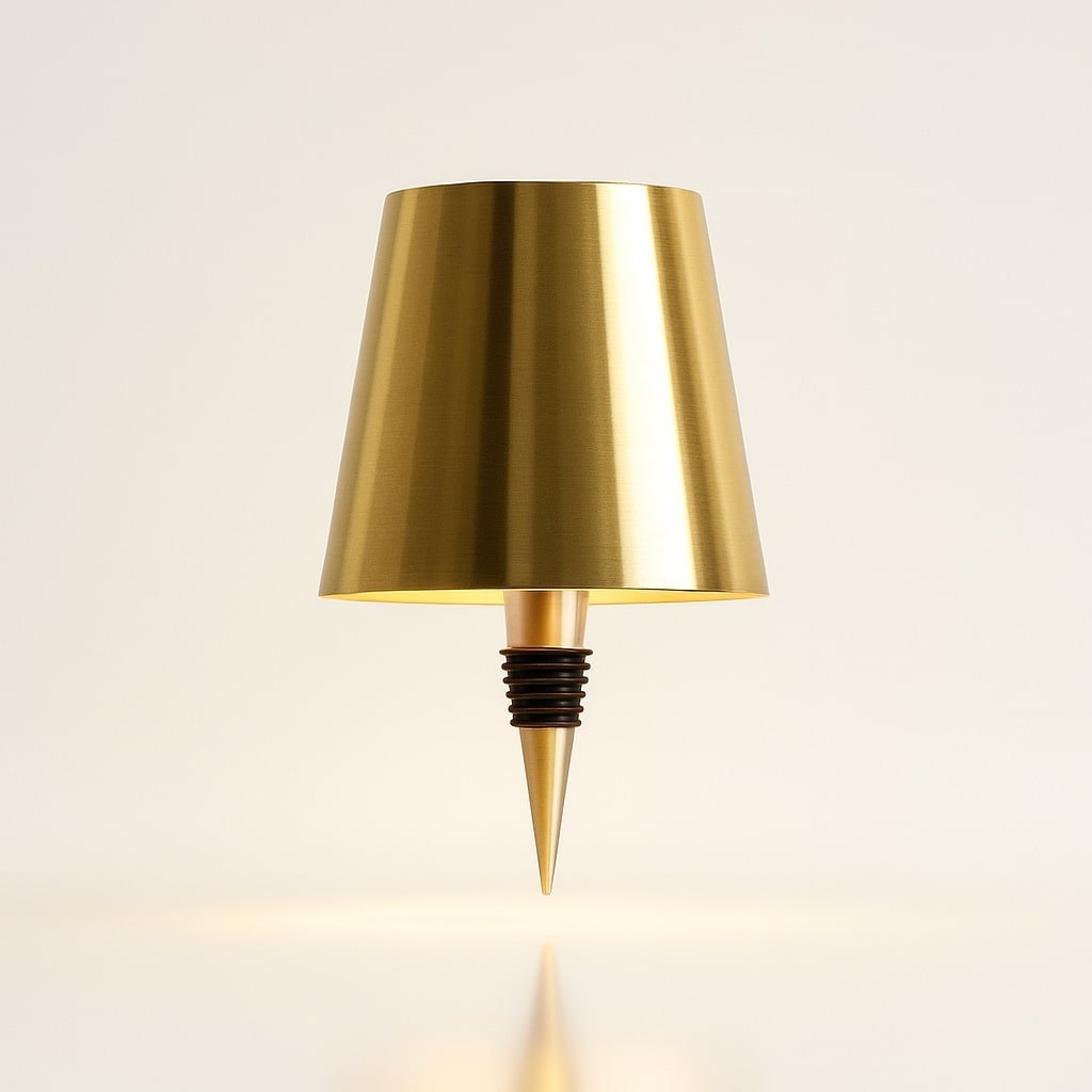 Bottle-Shaped Table Lamp