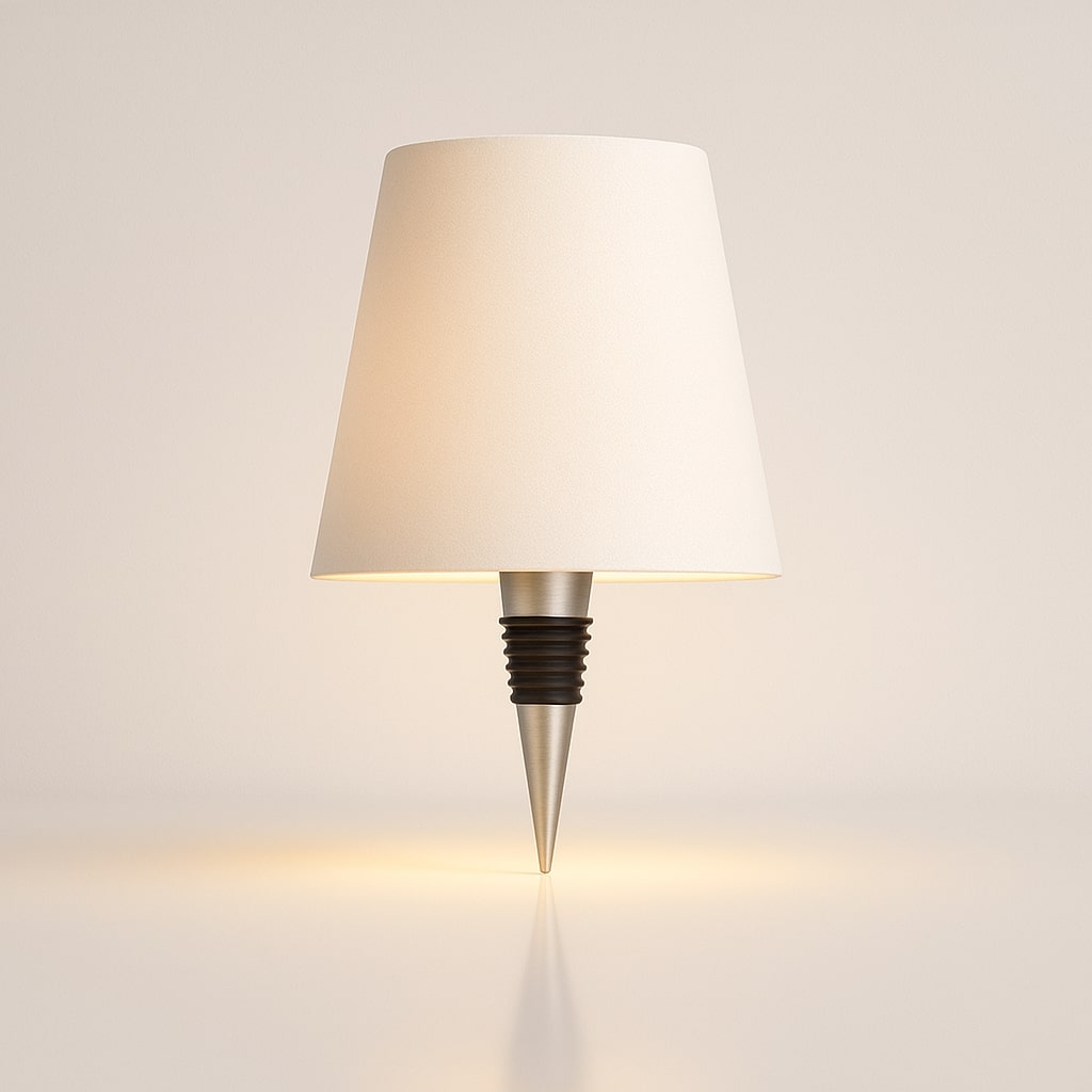 Bottle-Shaped Table Lamp