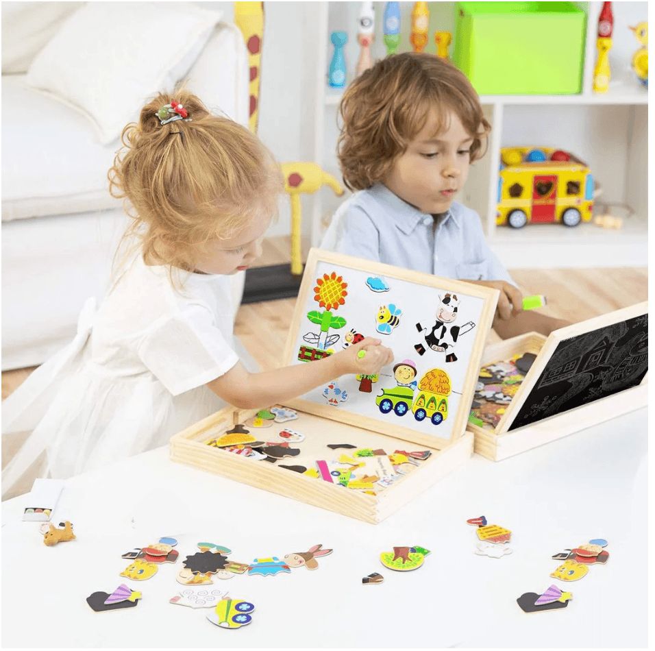 BOARDBOX Magnetic Chalkboard Drawing Set - iwt2
