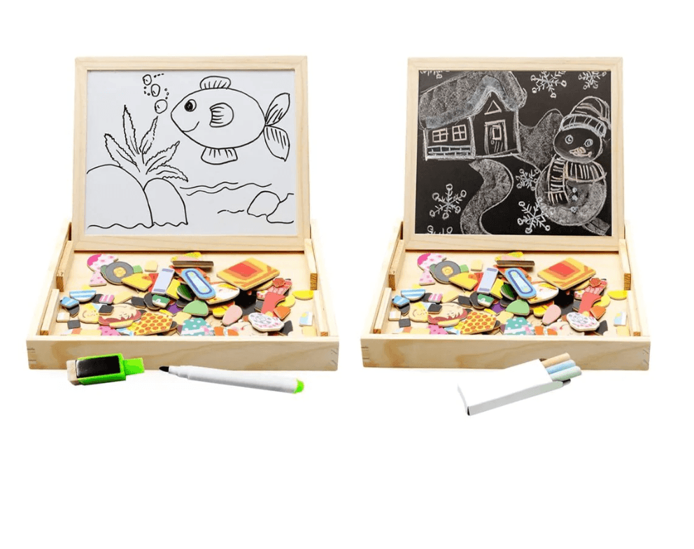 BOARDBOX Magnetic Chalkboard Drawing Set