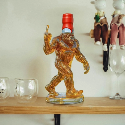 Funny Bigfoot Glass Whiskey Decanter – photo 11