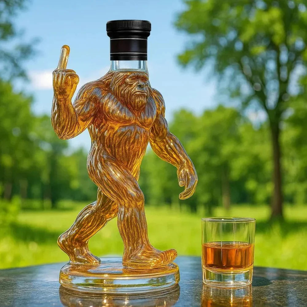 Funny Bigfoot Glass Whiskey Decanter – Jack Daniel's