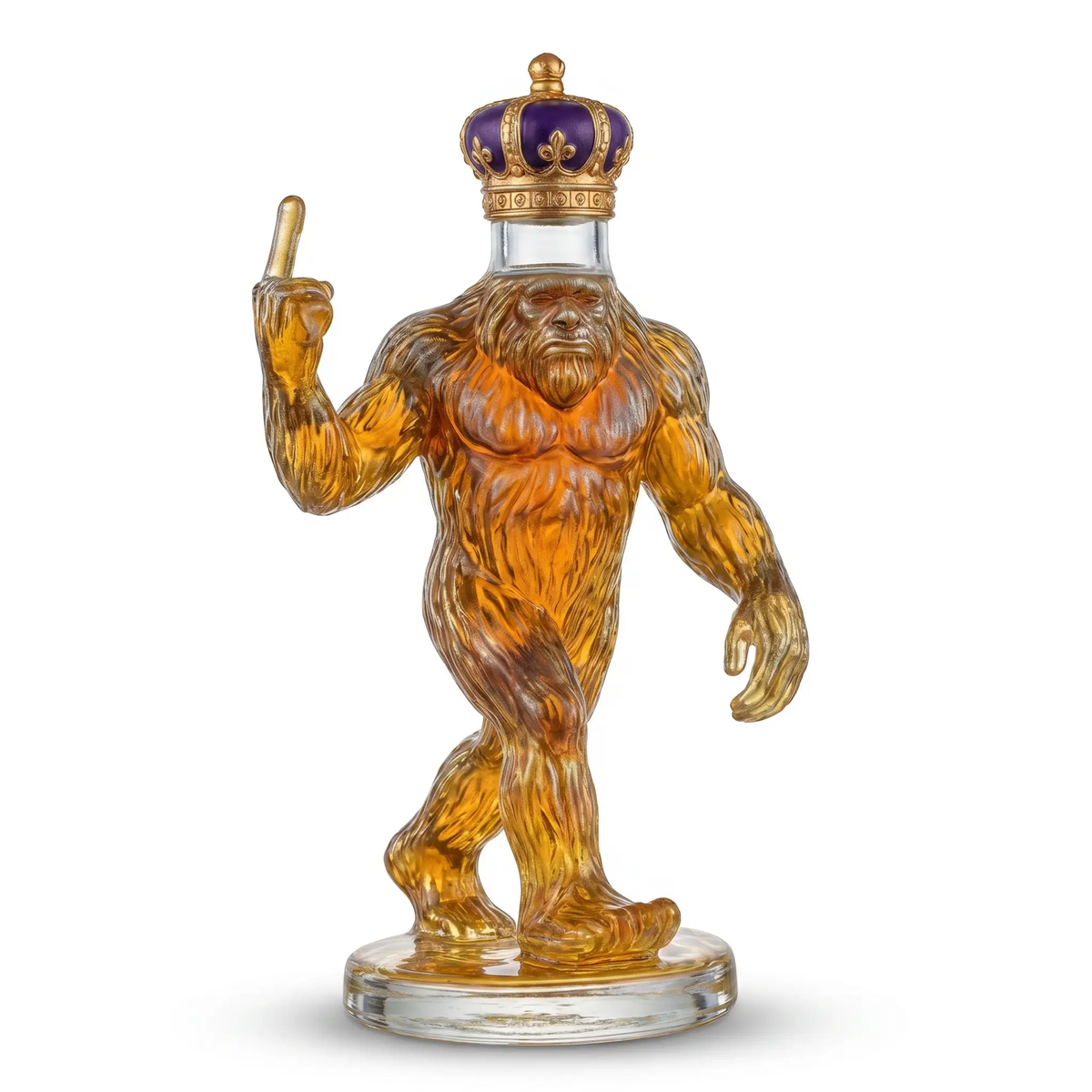 Funny Bigfoot Glass Whiskey Decanter – photo 14