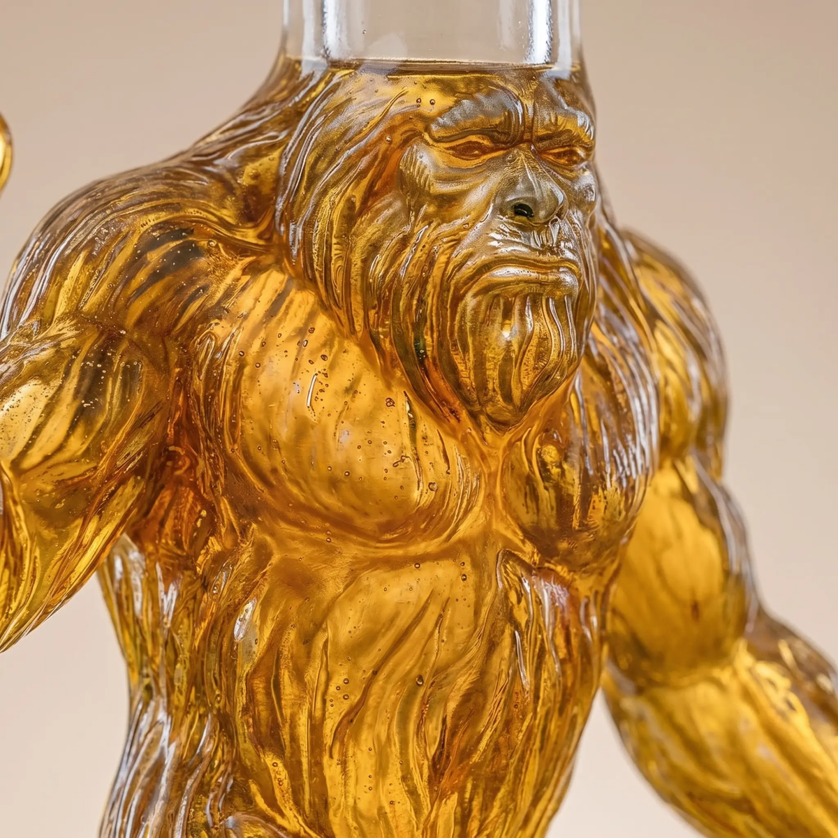 Funny Bigfoot Glass Whiskey Decanter – photo 4