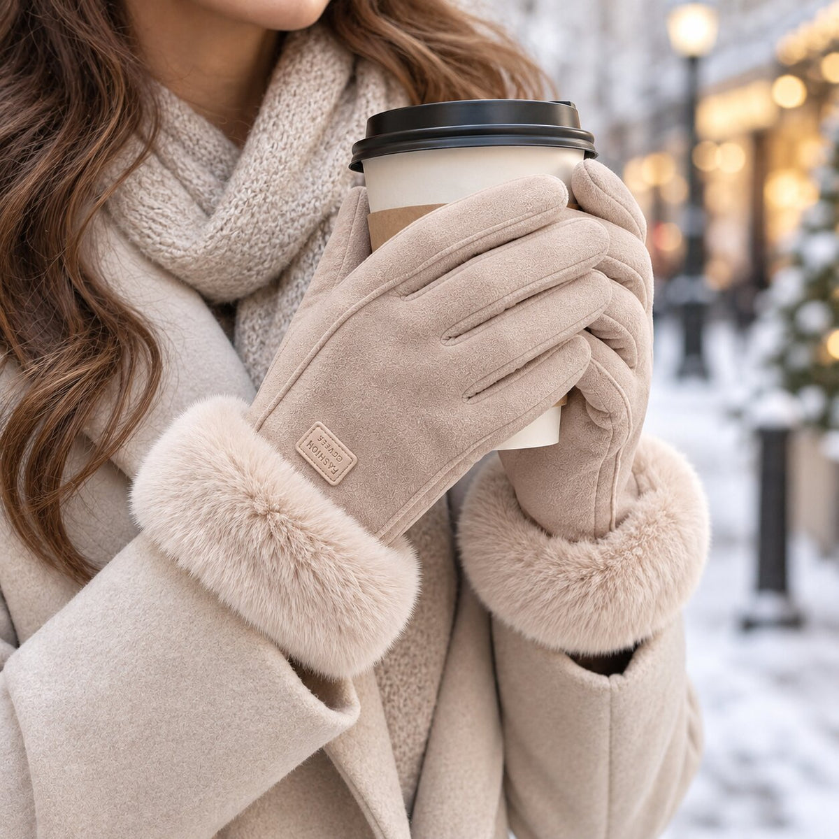 Women's Sheepskin Winter Gloves