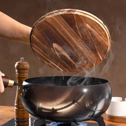 COOKVAULT Heavy-Duty Cast Iron Skillet