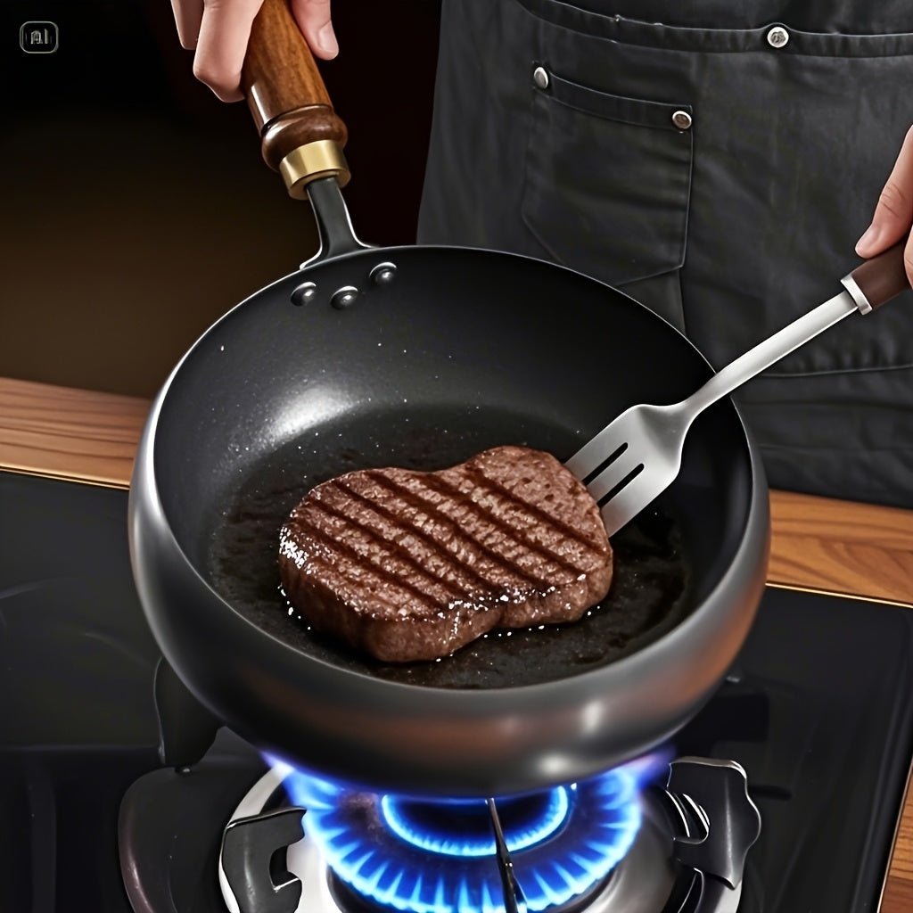 COOKVAULT Heavy-Duty Cast Iron Skillet