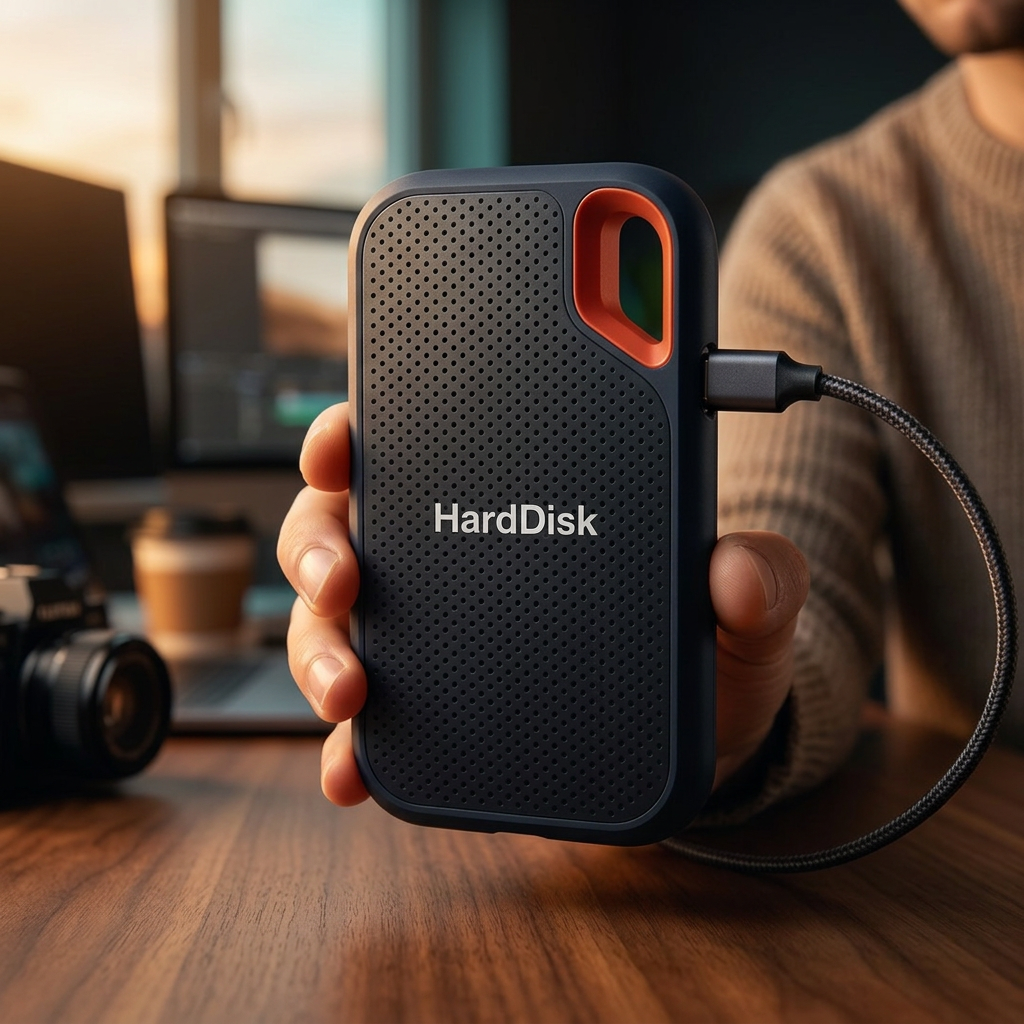 External SSD 64TB, Portable, USB 3.2 Type-C