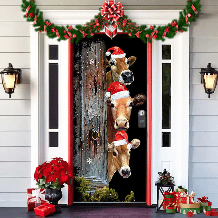 Christmas Door Cover