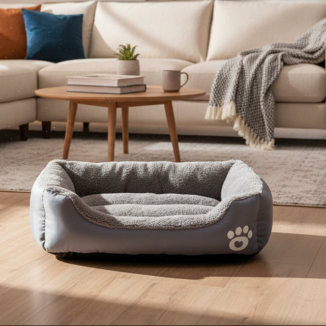 HARRY BED Luxurious Cotton Dog Bed