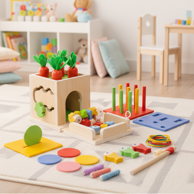 ActivityCube Montessori Toy Box