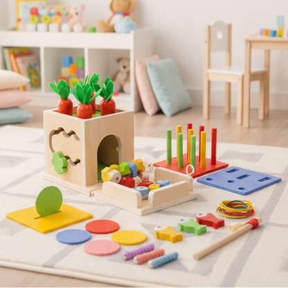 ActivityCube Montessori Toy Box