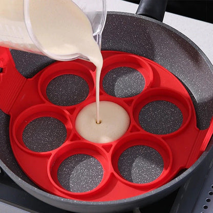 FLIPTARA Multi-section Nonstick Grill Plate