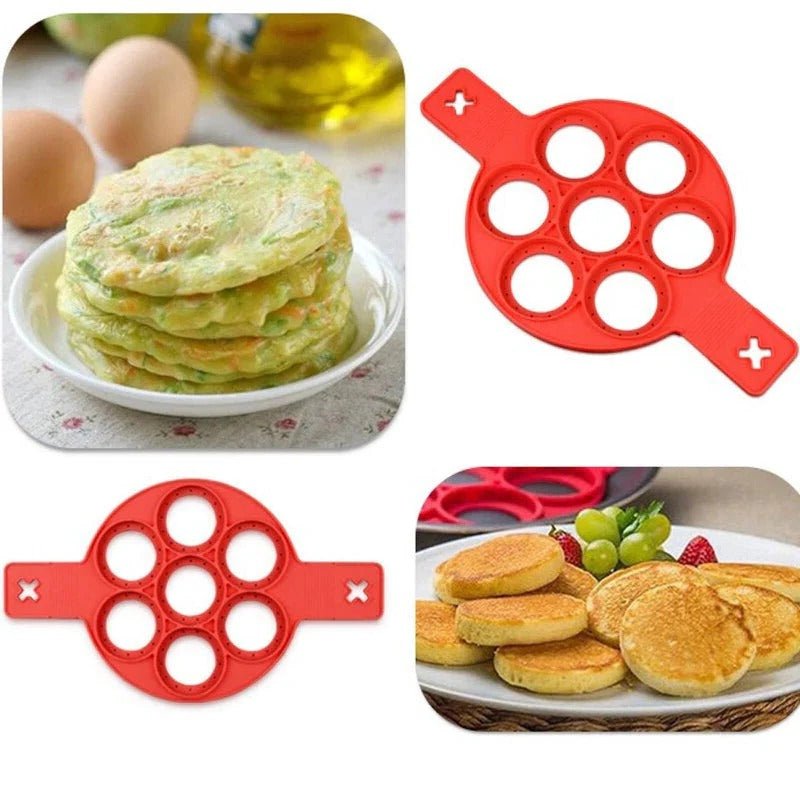 FLIPTARA Multi-section Nonstick Grill Plate