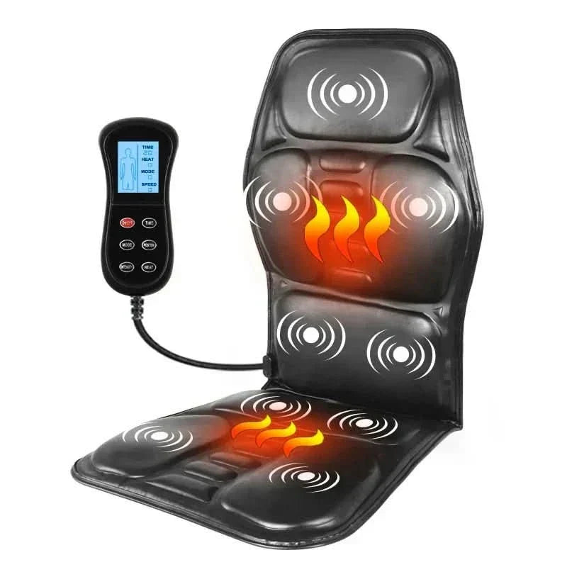 RelaxCushion Electric Back Mass Cushion lifestyle image 2