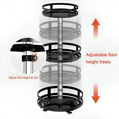 SPACORA 360-degree Rotatable 3-level Storage Solution