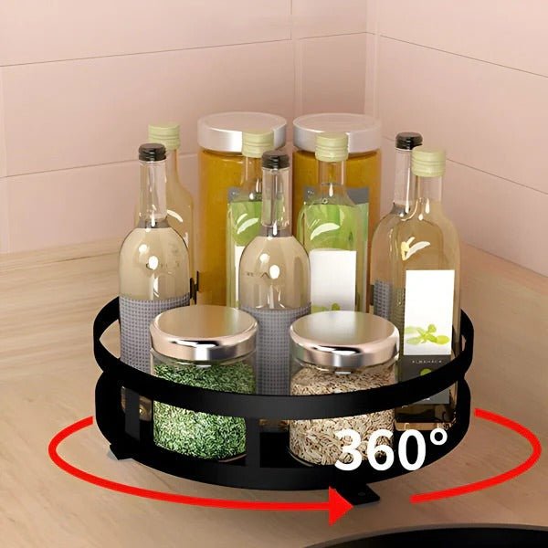 SPACORA 360-degree Rotatable 3-level Storage Solution