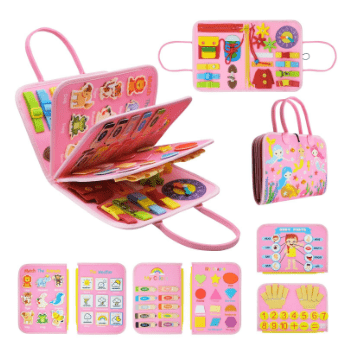 WonderTots Colours Shapes Discovery Book