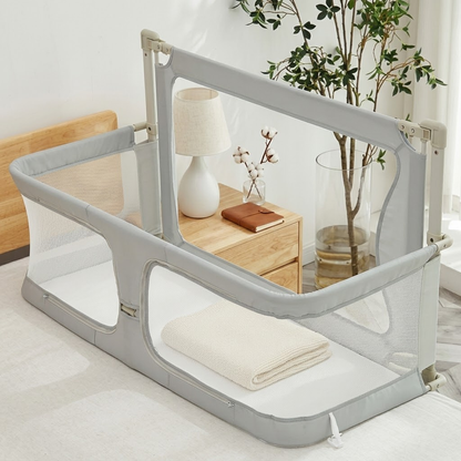 Bedside Crib, Lightweight Baby Bassinet Next to Bed Sleeper
