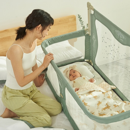Bedside Crib, Lightweight Baby Bassinet Next to Bed Sleeper