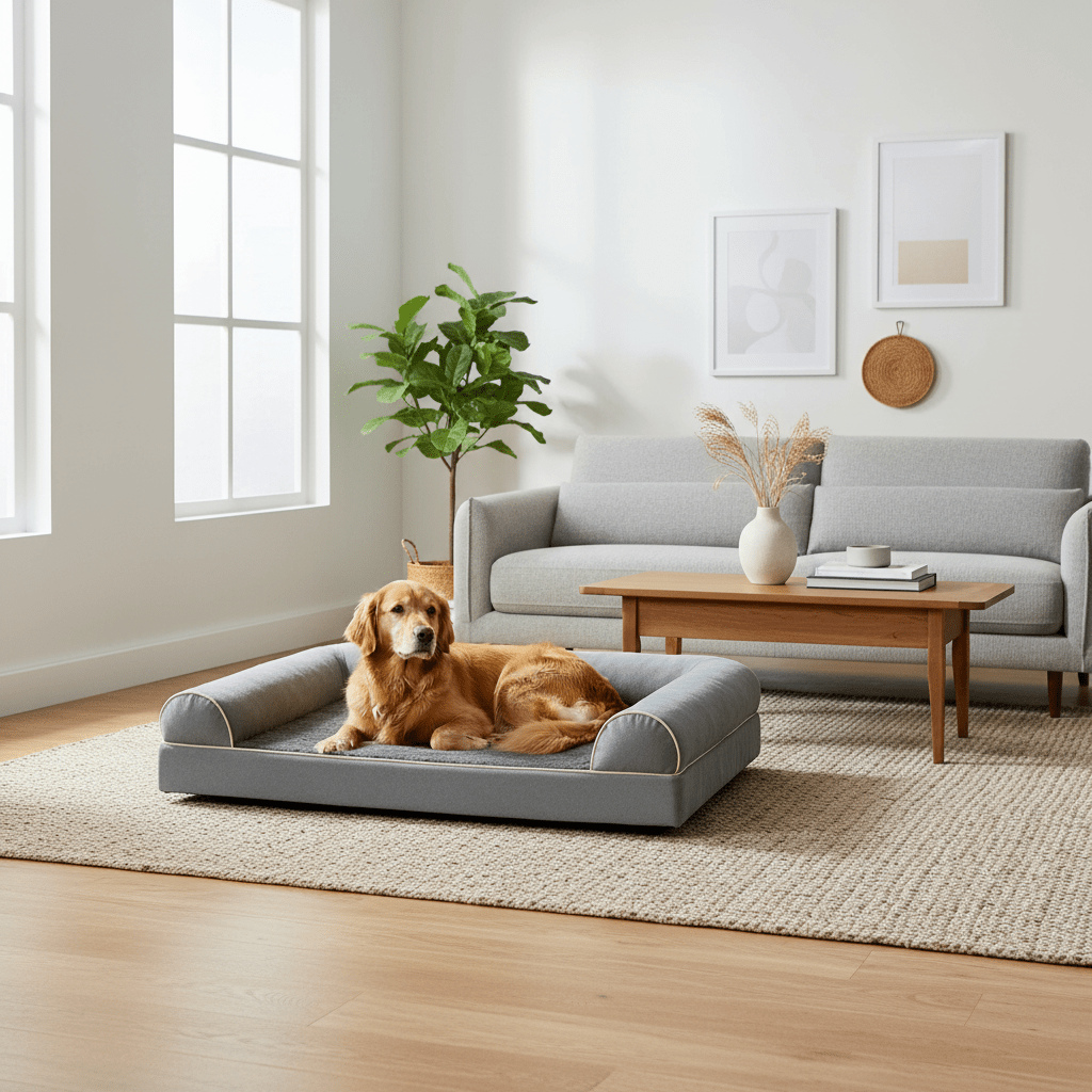 PAWFORT High-edged Orthopedic Dog Sofa