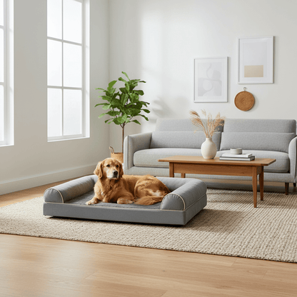 PAWFORT High-edged Orthopedic Dog Sofa