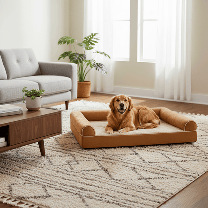 PAWFORT High-edged Orthopedic Dog Sofa