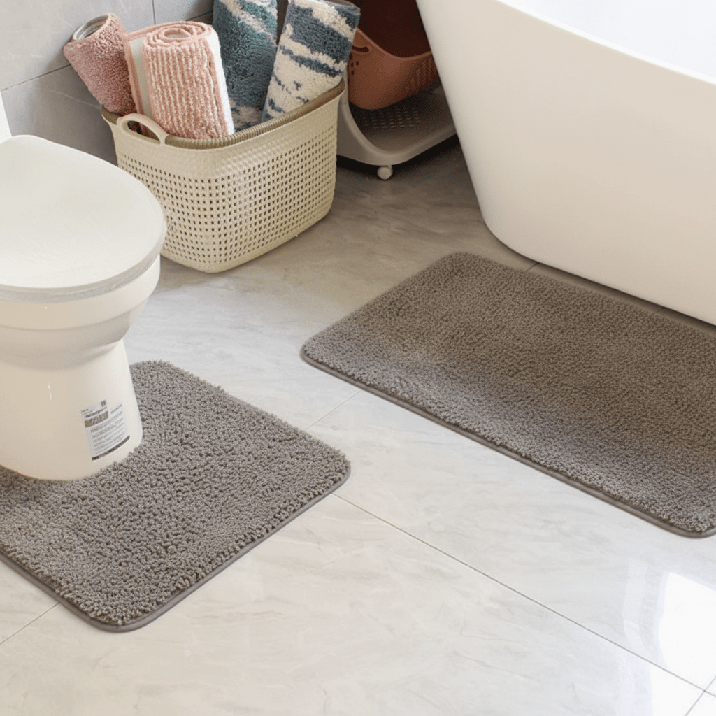 SOFTURA COMFORTMAT Fluffy Microfiber Bath Mat