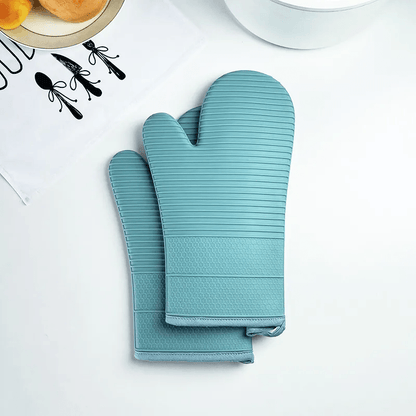 HEATSAFE Non-slip Silicone Oven Gloves