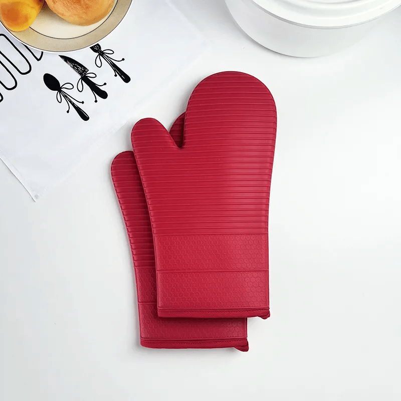 HEATSAFE Non-slip Silicone Oven Gloves