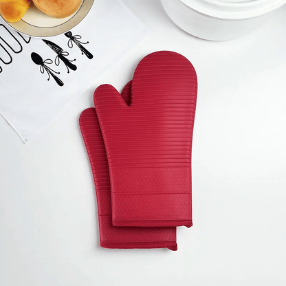 HEATSAFE Non-slip Silicone Oven Gloves
