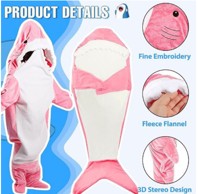 SharkBuddy Cuddly Shark Romper