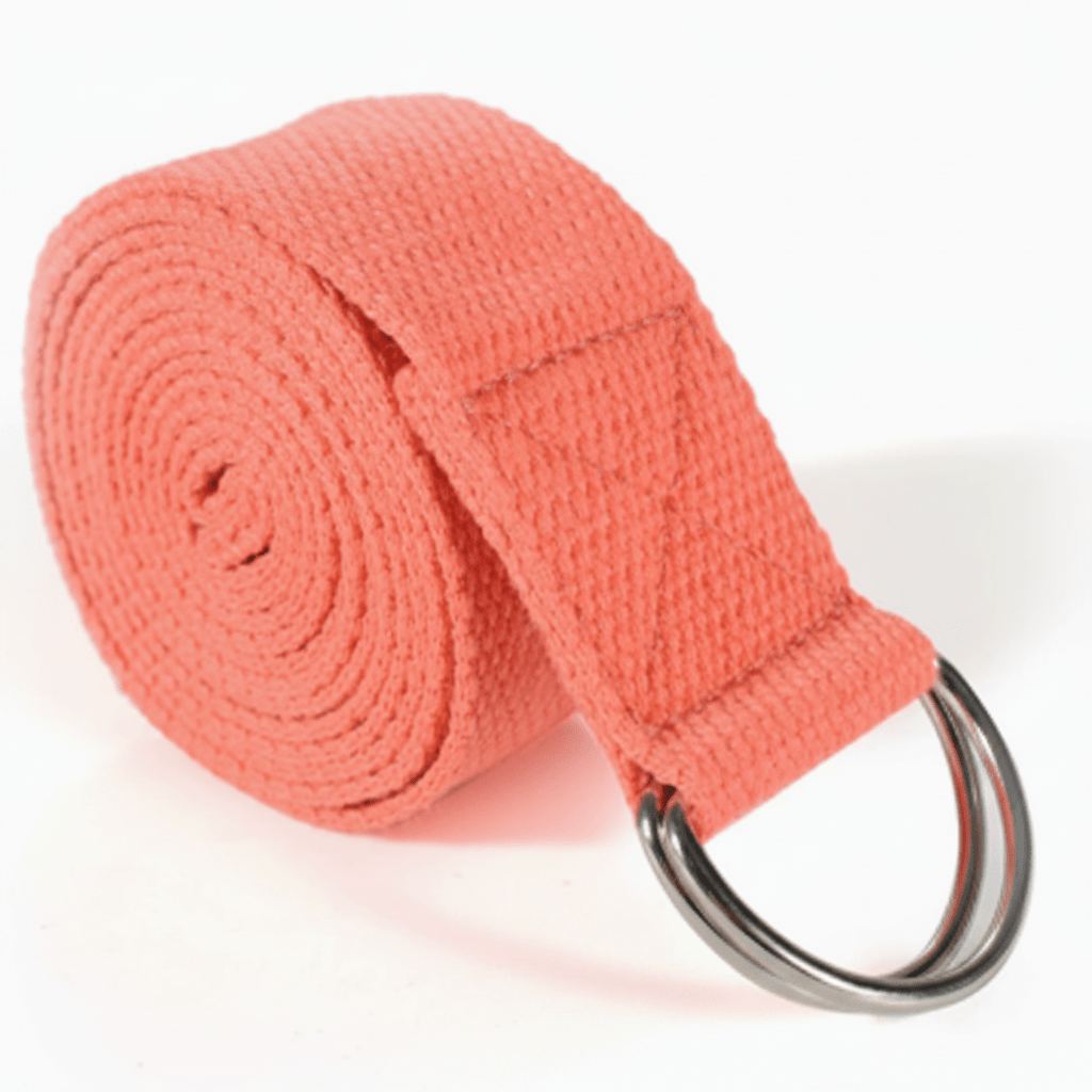 Flexfit Yoga Strap Adjustable for Stretching & Flexibility image with text 2