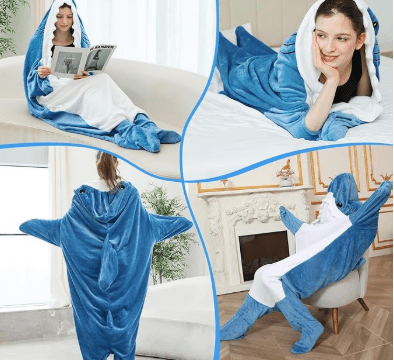 SharkBuddy Cuddly Shark Romper